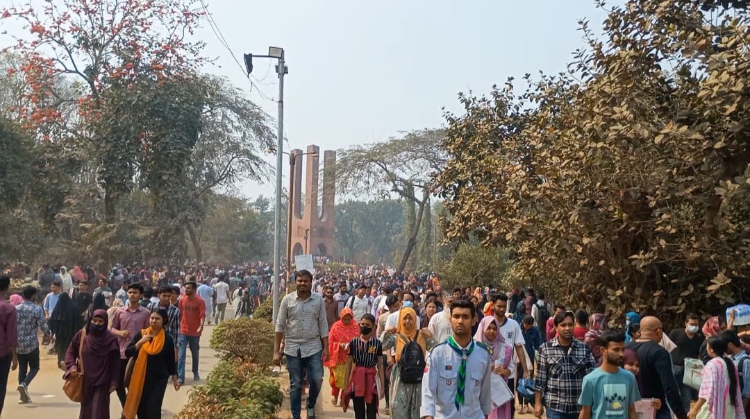 ‘বি’ ইউনিটের মাধ্যমে শেষ জাবির ভর্তি পরীক্ষা, ফলাফল রাতেই