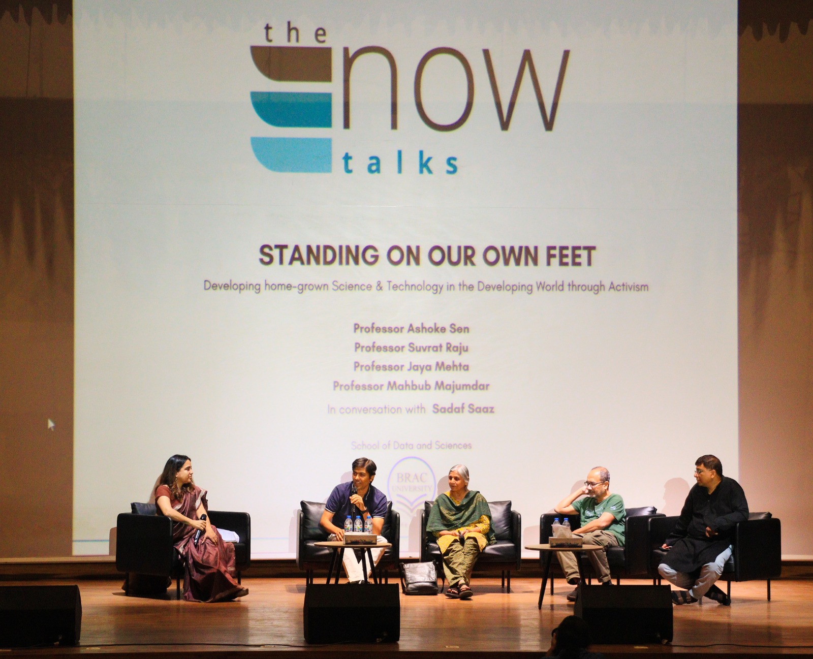 ব্র্যাক ইউনিভার্সিটিতে সিরিজ আলোচনা 'দ্য নাও টক' এর যাত্রা