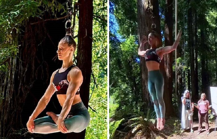 চুলে ঝুলে বিশ্ব রেকর্ড