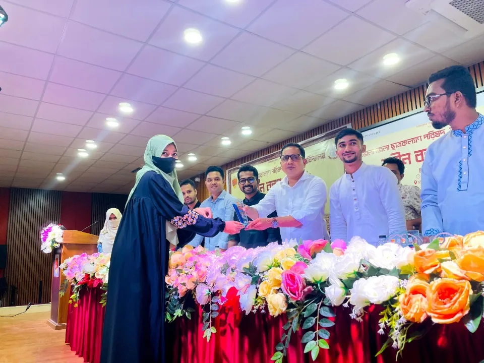 জবিস্থ ভোলা জেলা ছাত্রকল্যাণ পরিষদের নবীন বরণ অনুষ্ঠিত