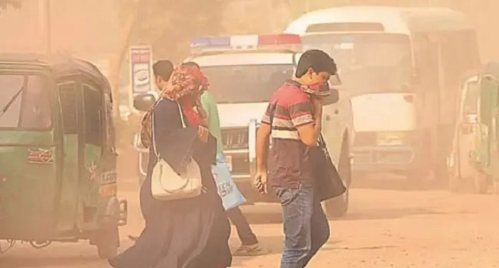 ঢাকায় বইছে ‘অস্বাস্থ্যকর’ বাতাস